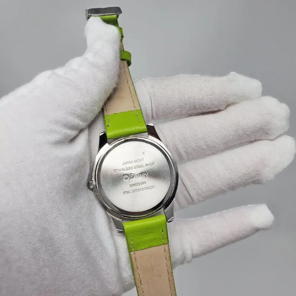 Disney Tinker Bell Green is the New Black Analog Watch